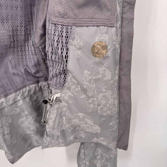 Lululemon Full Zip Lightweight Travel to Track Jacket Womens 4 XS Purple Gray - Picture 12 of 13